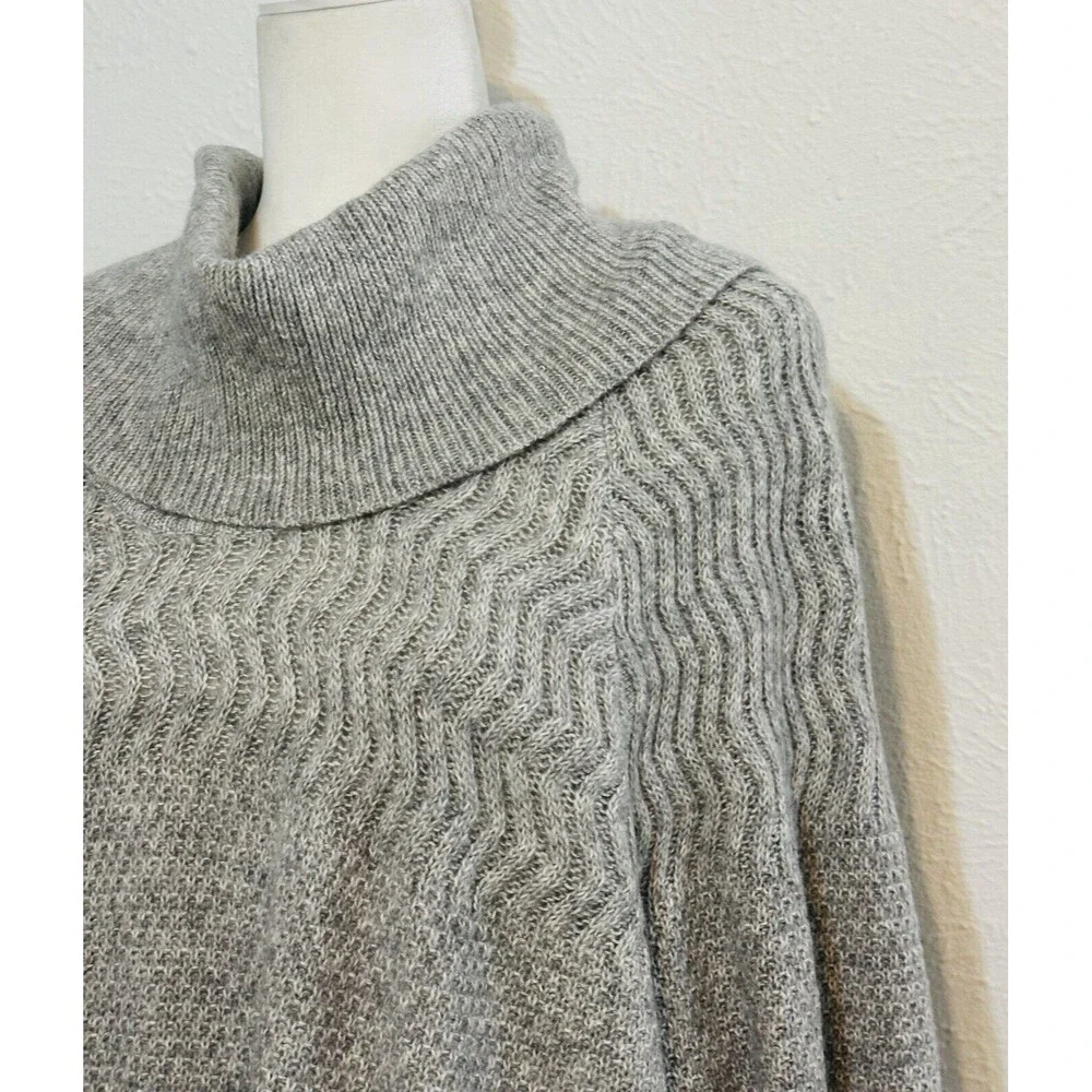 NWT Calvin Klein Women Size 2X Knitted Cowl Neck Long Sleeve Pullover Sweater